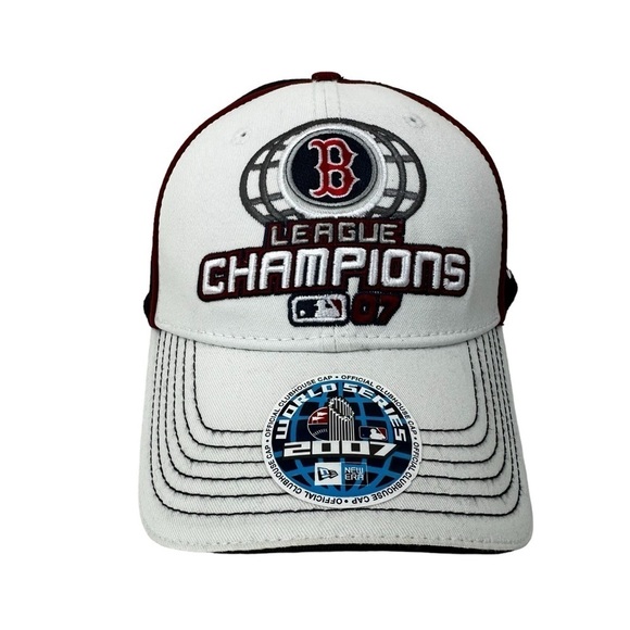 Boston Red Sox 2007 American League ALCS Champions New Era Locker Room Hat - Picture 1 of 13